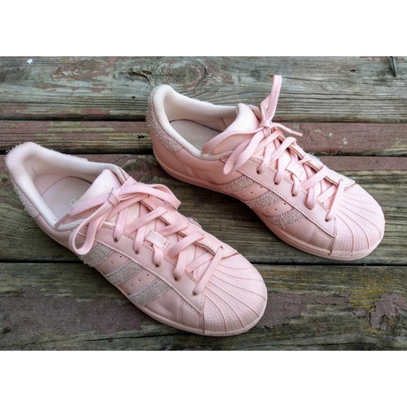 adidas Shoes - Adidas Superstar Icy Icey Pink Leather Sneakers